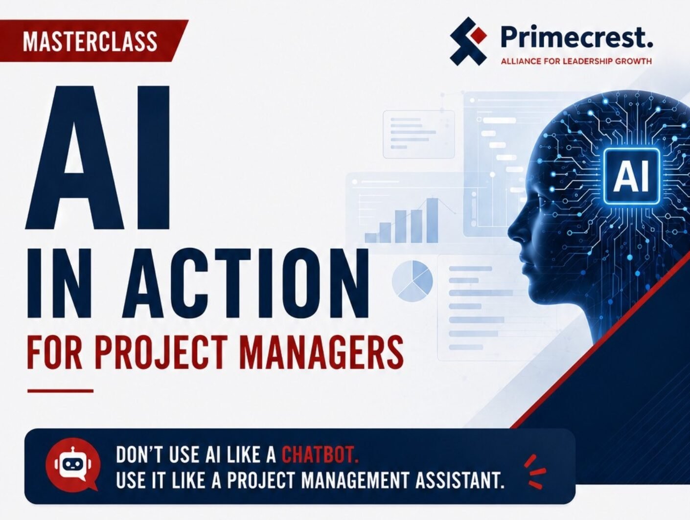 AI - Masterclass Flyer